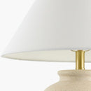 Modern European furniture - Painted Beige Ceramic Table Lamp - www.oroatrade.com