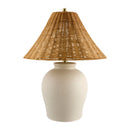 Modern European furniture - Painted Beige Ceramic Table Lamp - www.oroatrade.com