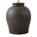 Modern European furniture - Brown Pleated Linen Table Lamp - www.oroatrade.com