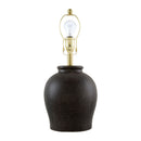 Hospitality furniture - Rattan Empire Shade Table Lamp - www.oroatrade.com