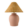 Hospitality furniture - Rattan Empire Shade Table Lamp - www.oroatrade.com