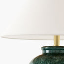 Hospitality furniture - Ceramic White Linen Table Lamp - www.oroatrade.com