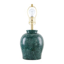 Modern European furniture - Brown Pleated Linen Table Lamp - www.oroatrade.com