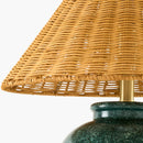 Hospitality furniture - Rattan Empire Shade Table Lamp - www.oroatrade.com