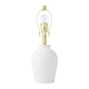 Hospitality furniture - White Linen Empire Table Lamp - www.oroatrade.com