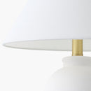 Hospitality furniture - White Linen Empire Table Lamp - www.oroatrade.com