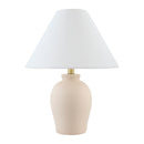 Hospitality furniture - White Linen Empire Table Lamp - www.oroatrade.com