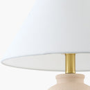 Hospitality furniture - White Linen Empire Table Lamp - www.oroatrade.com