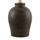 Hospitality furniture - Brown Rattan Ceramic Table Lamp - www.oroatrade.com