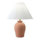 Hospitality furniture - White Linen Empire Table Lamp - www.oroatrade.com