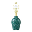 Modern European furniture - Brown Linen Pleated Table Lamp - www.oroatrade.com