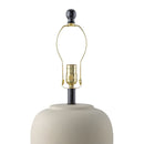 Hospitality furniture - Ceramic Beige Linen Table Lamp - www.oroatrade.com