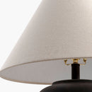 Hospitality furniture - Ceramic Beige Linen Table Lamp - www.oroatrade.com