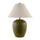 Hospitality furniture - Ceramic Beige Linen Table Lamp - www.oroatrade.com