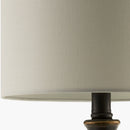 Hospitality furniture - Linen Drum Shade Table Lamp - www.oroatrade.com