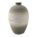 Modern furniture - Gray Glazed Ceramic Vase - www.oroatrade.com