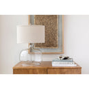 Hospitality furniture - Clear Glass Table Lamp - www.oroatrade.com