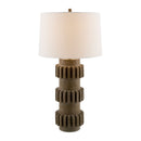 Hospitality furniture - Modern Carved Accent Table Lamp - www.oroatrade.com