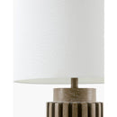 Hospitality furniture - Modern Carved Accent Table Lamp - www.oroatrade.com