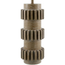 Hospitality furniture - Modern Carved Accent Table Lamp - www.oroatrade.com