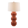 Hospitality furniture - Modern Carved Accent Table Lamp - www.oroatrade.com