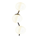 Modern European furniture - 3-Light White Glass Wall Lamp - www.oroatrade.com