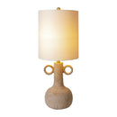 Contract furniture - Beige Ceramic Accent Table Lamp - www.oroatrade.com