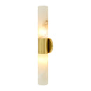 Modern European furniture - White Stone Tube Wall Lamp - www.oroatrade.com