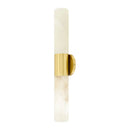 Modern European furniture - White Stone Tube Wall Lamp - www.oroatrade.com
