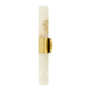 Modern European furniture - White Stone Tube Wall Lamp - www.oroatrade.com