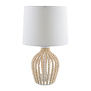 Contract furniture - Wooden Beads Accent Table Lamp - www.oroatrade.com