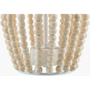 Contract furniture - Wooden Beads Accent Table Lamp - www.oroatrade.com