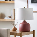 Hospitality furniture - Hand-painted Base Accent Table Lamp - www.oroatrade.com
