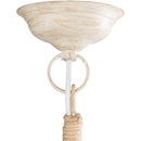 Contract furniture - Whitewashed Wooden 4-Light Chandelier - www.oroatrade.com