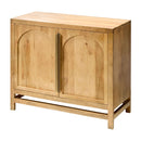 Modern furniture - Mango Wood 2-Door Cabinet - www.oroatrade.com