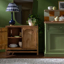 Modern furniture - Mango Wood 2-Door Cabinet - www.oroatrade.com