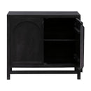 Modern furniture - Mango Wood 2-Door Cabinet - www.oroatrade.com