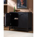 Modern furniture - Mango Wood 2-Door Cabinet - www.oroatrade.com