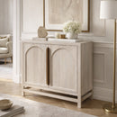 Modern furniture - Mango Wood 2-Door Cabinet - www.oroatrade.com