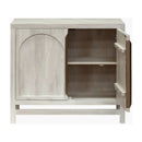 Modern furniture - Mango Wood 2-Door Cabinet - www.oroatrade.com