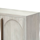 Modern furniture - Mango Wood 2-Door Cabinet - www.oroatrade.com