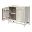 Modern furniture - Mango Wood 2-Door Cabinet - www.oroatrade.com