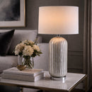 Contract furniture - White Shell Accent Table Lamp - www.oroatrade.com