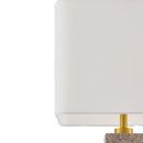 Contract furniture - Organic Marble Stacked Table Lamp - www.oroatrade.com