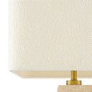 Contract furniture - Organic Marble Stacked Table Lamp - www.oroatrade.com