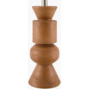 Hospitality furniture - Brown Geometrical Accent Table Lamp - www.oroatrade.com