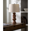 Hospitality furniture - Brown Geometrical Accent Table Lamp - www.oroatrade.com