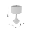 Contract furniture - Braided Natural Seagrass Table Lamp - www.oroatrade.com