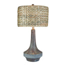 Contract furniture - Braided Natural Seagrass Table Lamp - www.oroatrade.com