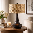 Hospitality furniture - Braided Shade Accent Table Lamp - www.oroatrade.com